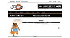 Desktop Screenshot of dunkers.be